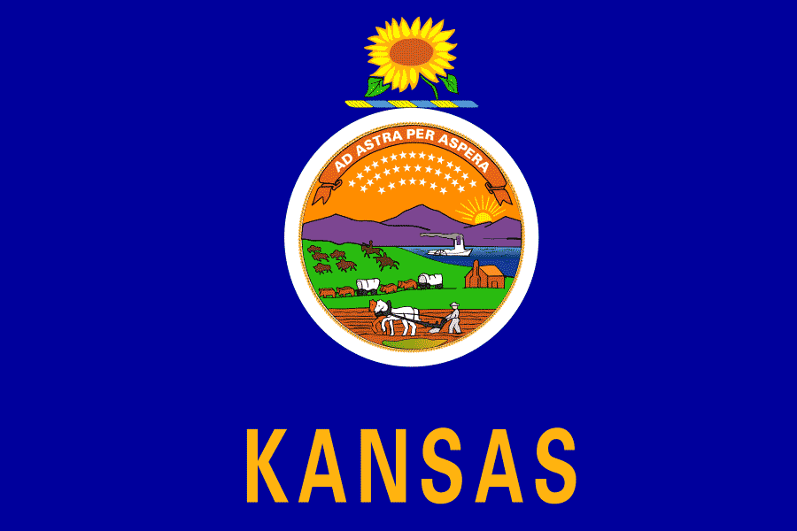 Kansas State Flag