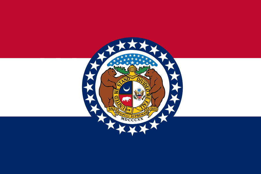 The Missouri state flag