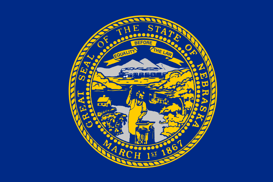 Nebraska State Flag