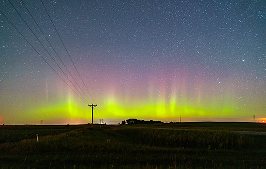 Location in the state of North Dakota