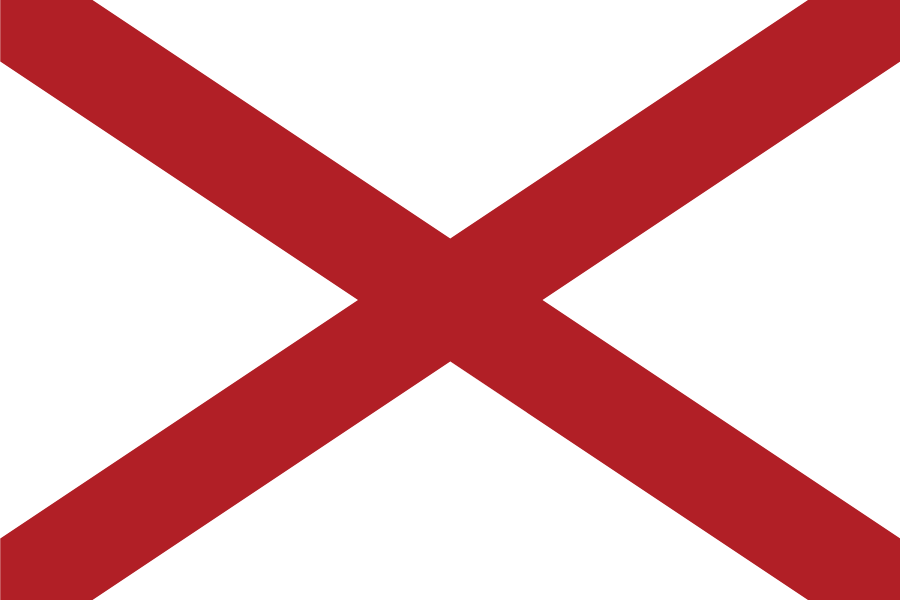 The Alabama state flag